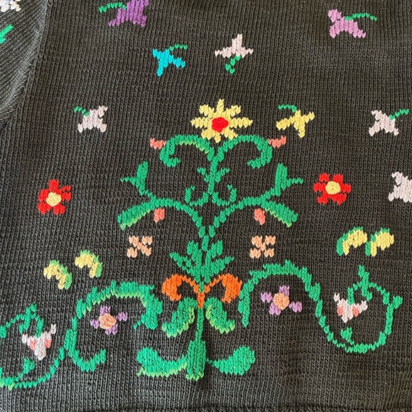 Ladies Handknit Berek spring sweater, small - Picture 4 of 11